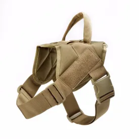 1000D Nylon Tactical Dog Vest - Waterproof, Comfort & Convenience for Pet