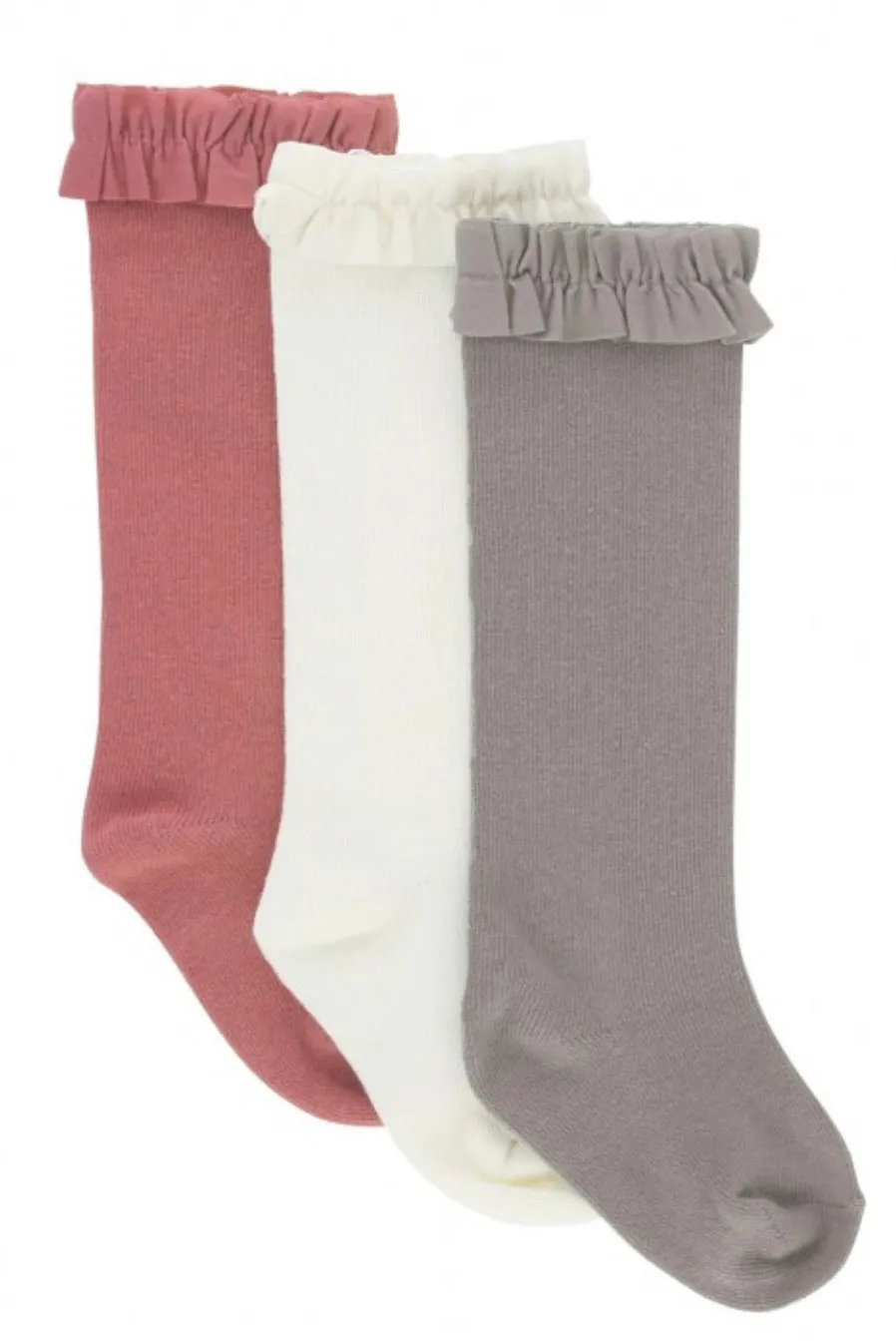 3 Pack Knee High Sock