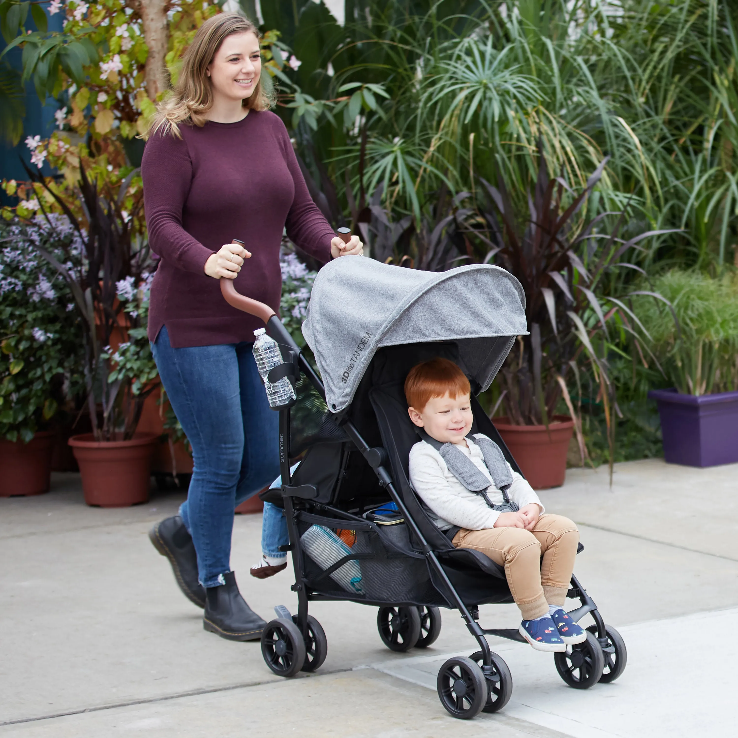 3Dlite Tandem Convenience Double Stroller