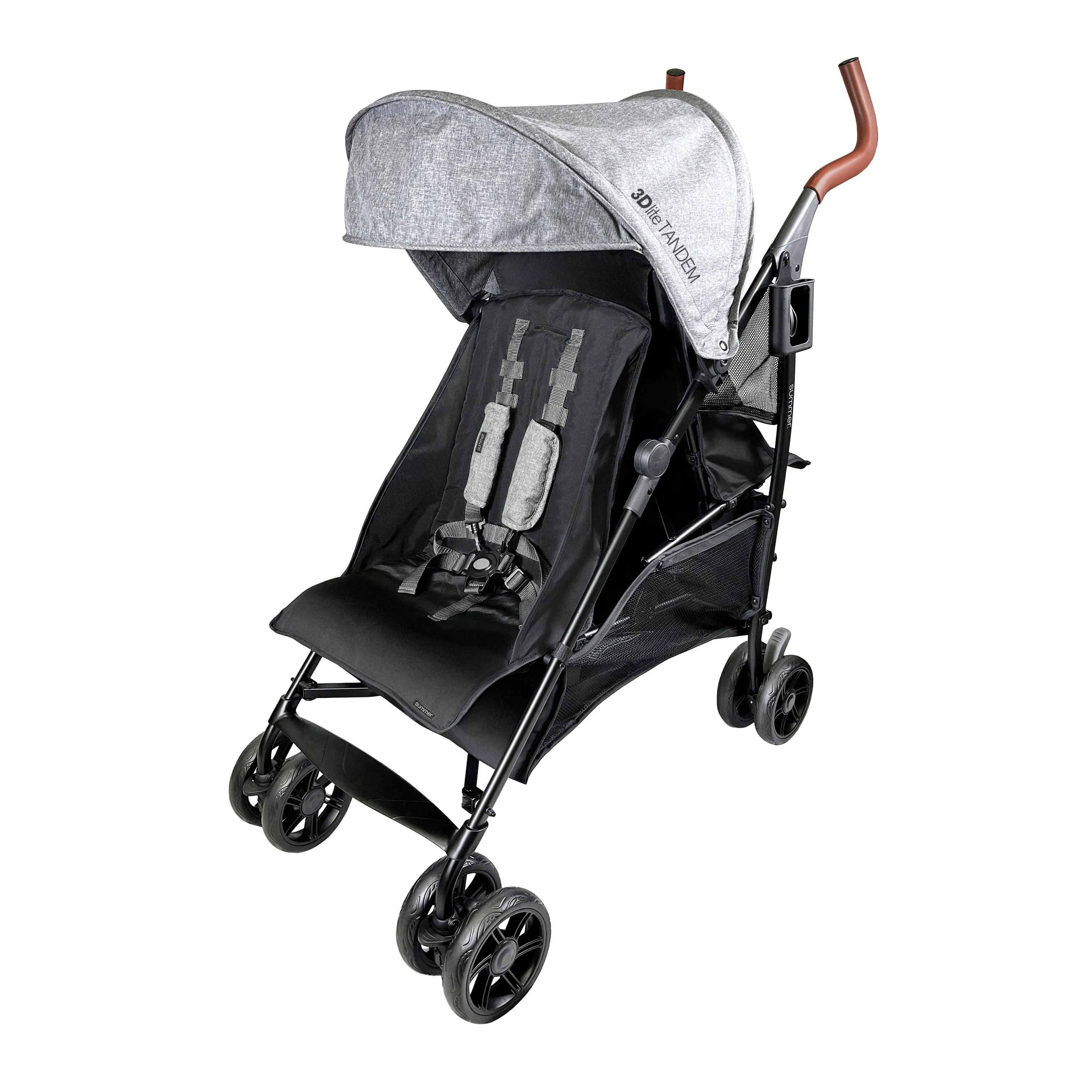 3Dlite Tandem Convenience Double Stroller