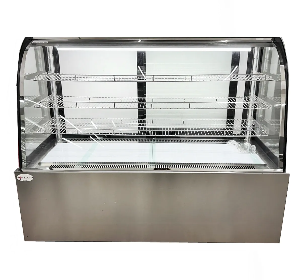 60'' CHEF Pastry Display Warmer Curved Glass HD-1503C