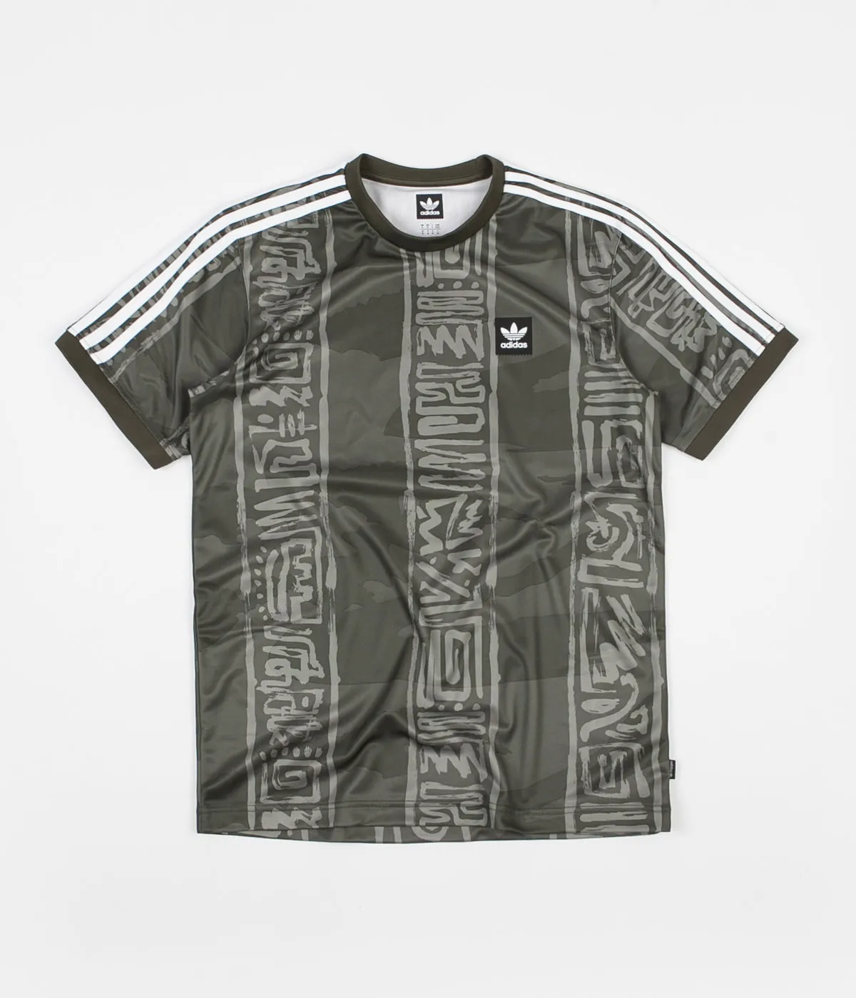 Adidas Dakari Jersey - Night Cargo / Raw Khaki / White