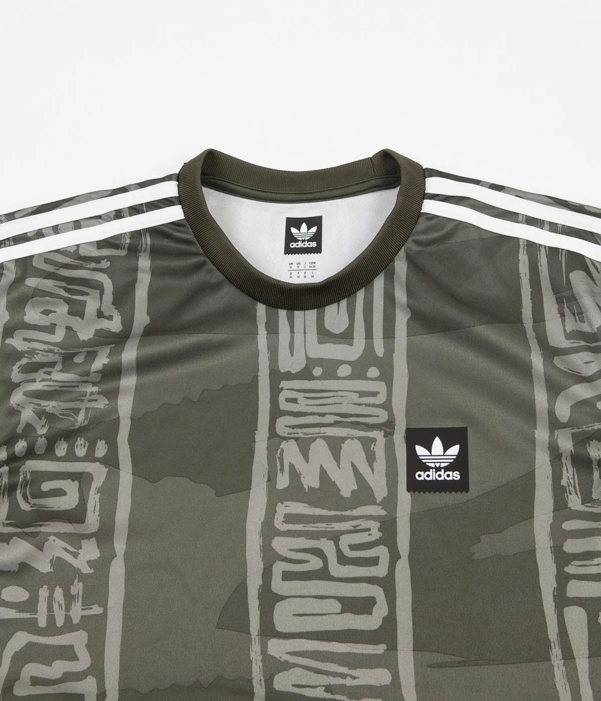 Adidas Dakari Jersey - Night Cargo / Raw Khaki / White