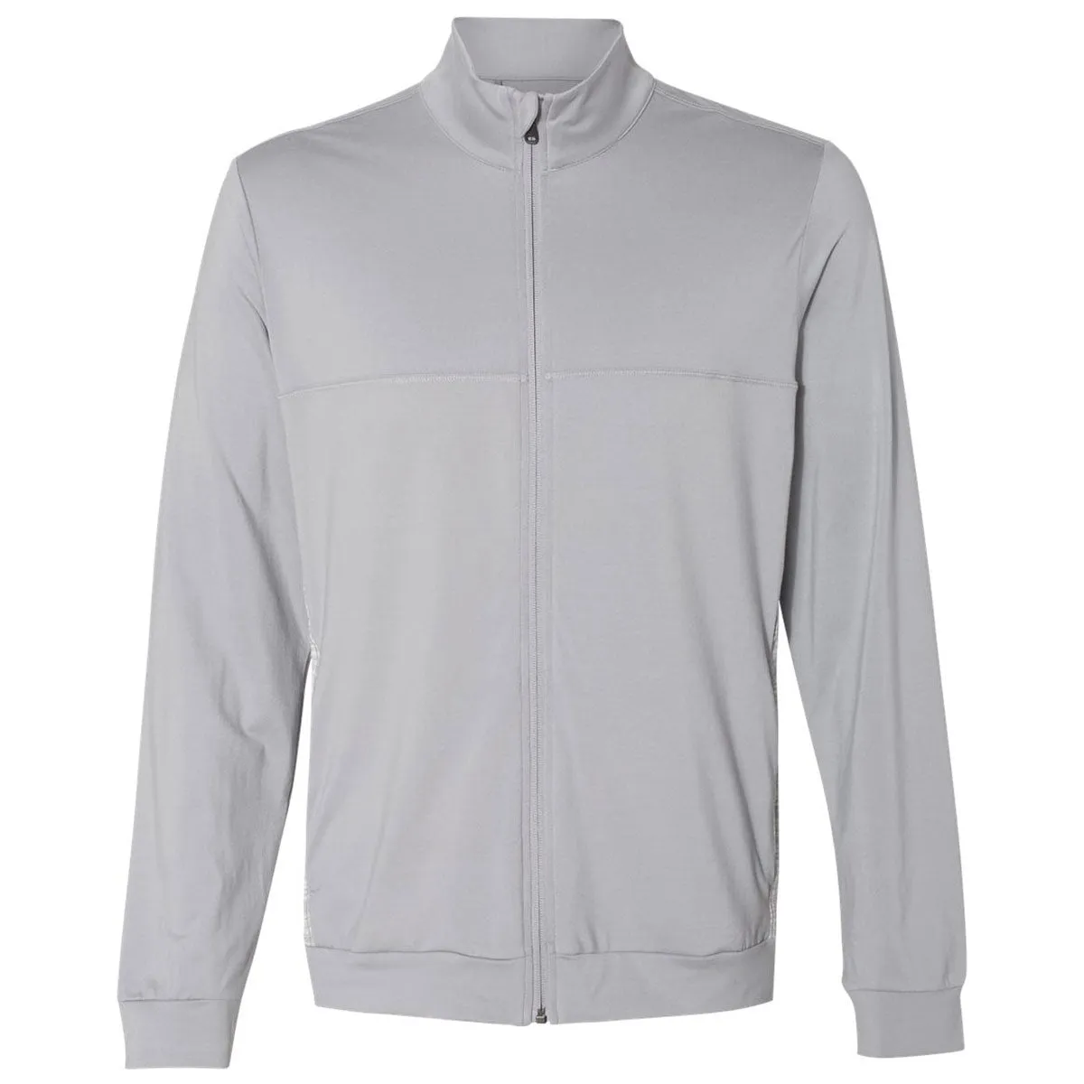 adidas Golf Men's Mid Grey Rangewear Full-Zip Jacket