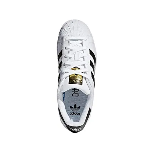 adidas Originals Kid's Unisex Superstar White/Black/White 5.5