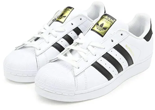 adidas Originals Kid's Unisex Superstar White/Black/White 5.5