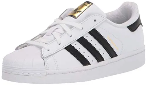 adidas Originals Kid's Unisex Superstar White/Black/White 5.5