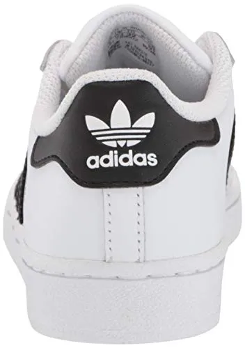 adidas Originals Kid's Unisex Superstar White/Black/White 5.5