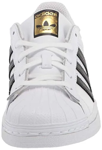 adidas Originals Kid's Unisex Superstar White/Black/White 5.5