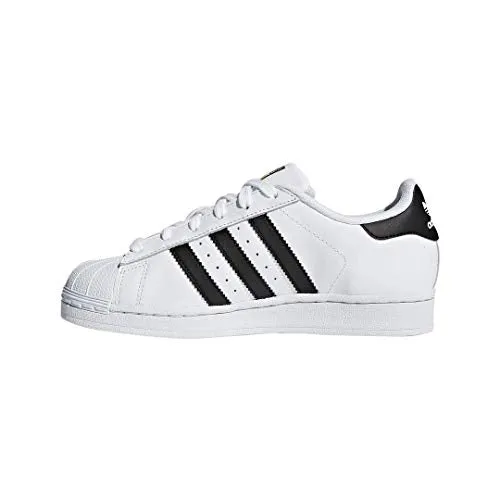 adidas Originals Kid's Unisex Superstar White/Black/White 5.5