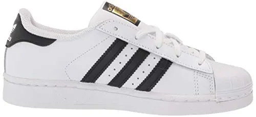 adidas Originals Kid's Unisex Superstar White/Black/White 5.5