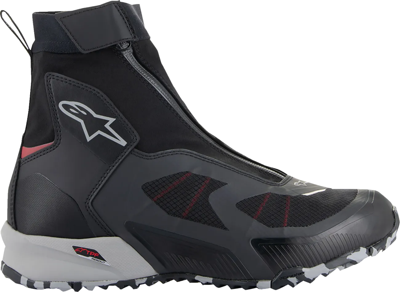 ALPINESTARS CR-8 Gore-Tex? Shoes - Black/Grey/Red - US 13 2338224122213