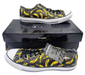 Banana Chuck Taylor Mens Size 12 Box Shoe by Converse x Andy Warhol