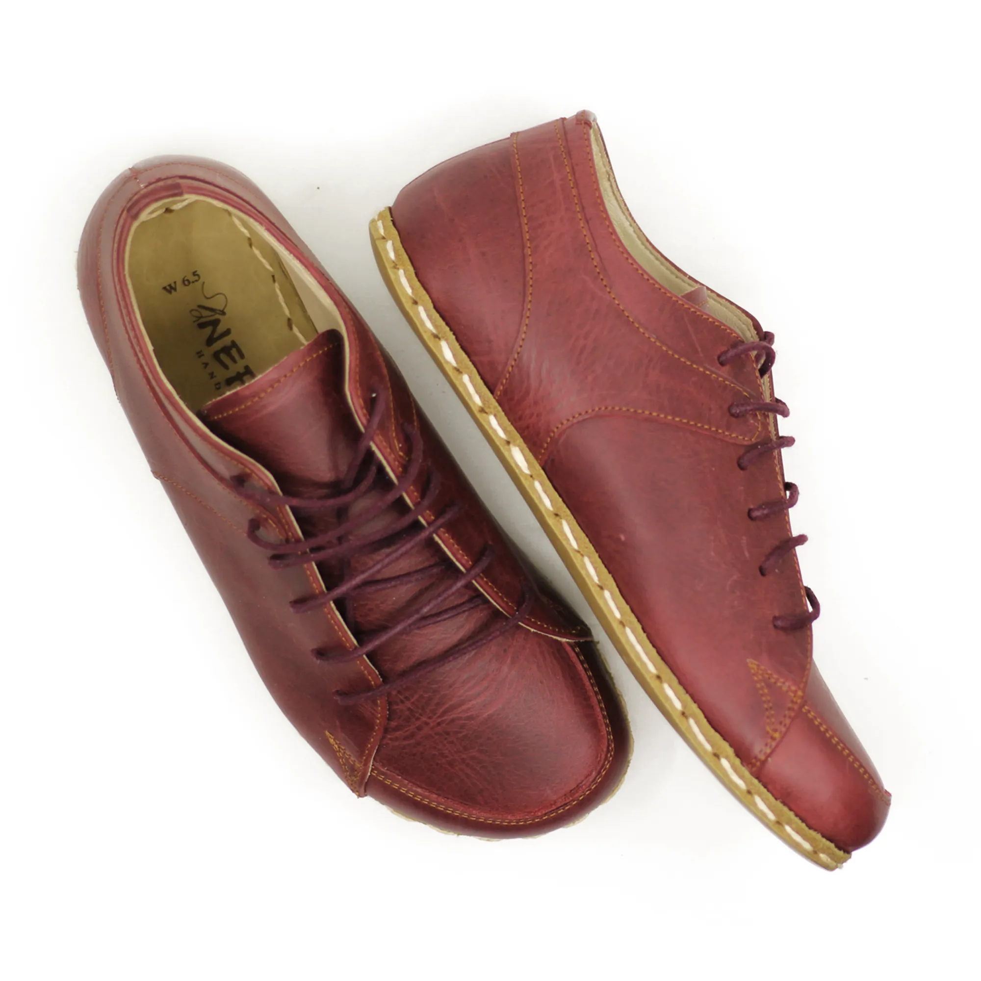 Barefoot Sneaker Crazy Burgundy for Men