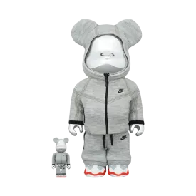 Bearbrick x Nike Tech Fleece N98 100% & 400% Set