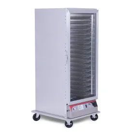 BevLes Full Size Insulated PHC Proofing & Holding Cabinet, in Silver