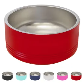 Blank 32 oz Insulated Stainless Steel Pet Bowl