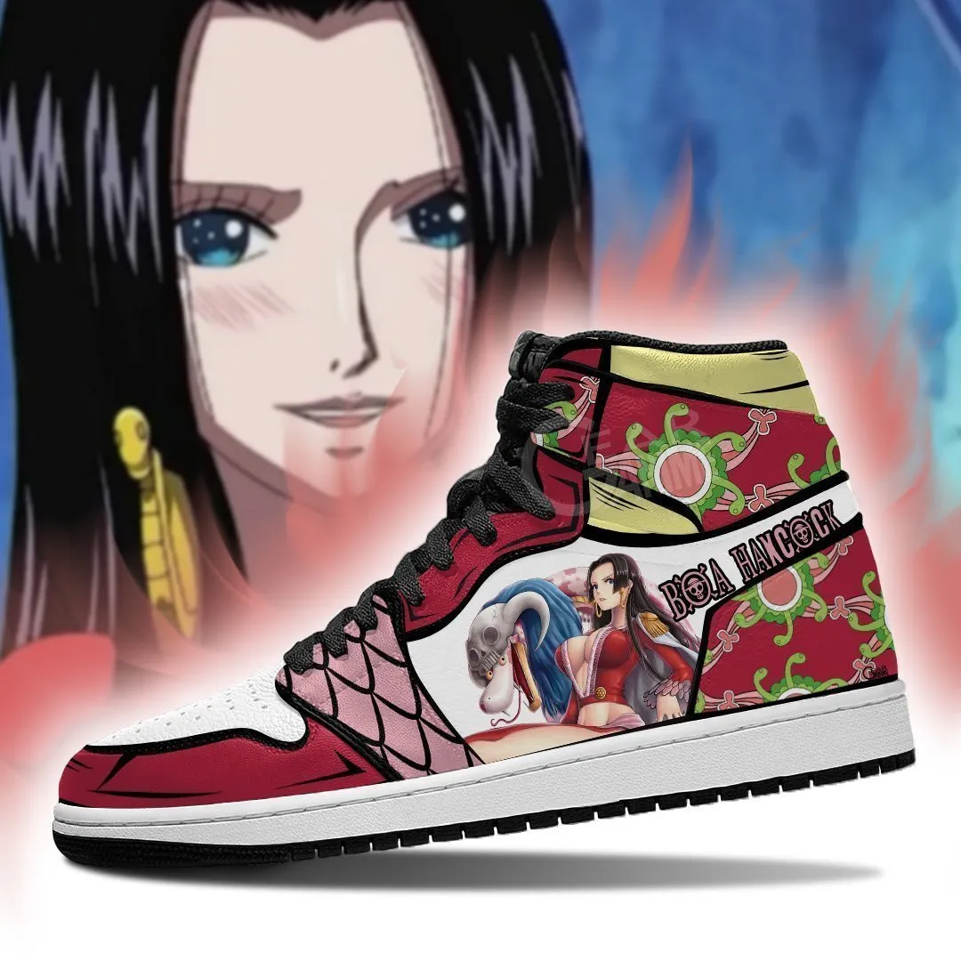 Boa Hancock Sneakers Custom Anime OP Shoes