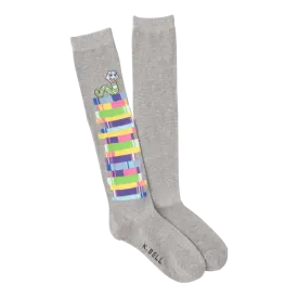 Book Worm Socks Women's Knee High Sock