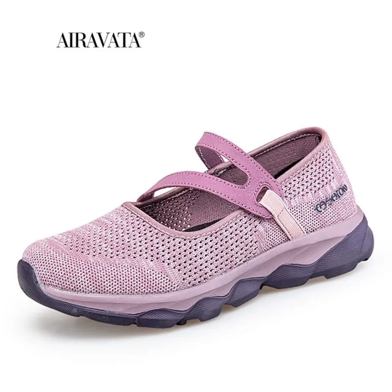 Breathable Women's Casual Slip-On Walking Sneakers