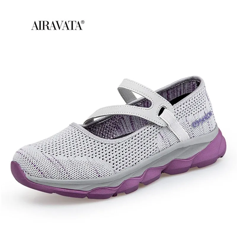 Breathable Women's Casual Slip-On Walking Sneakers