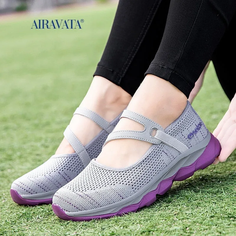 Breathable Women's Casual Slip-On Walking Sneakers