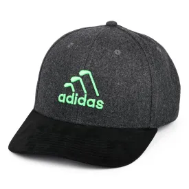 Casquette Snapback 3 Stripe Club noir chiné ADIDAS