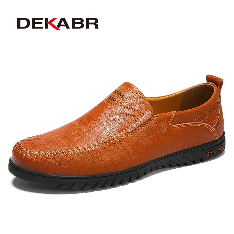 Casual Shoes Soft Men Loafers Breathable Slip On Driving Men Shoes Plus Size