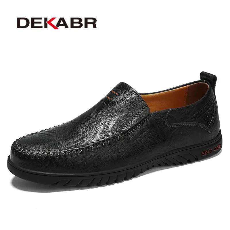 Casual Shoes Soft Men Loafers Breathable Slip On Driving Men Shoes Plus Size