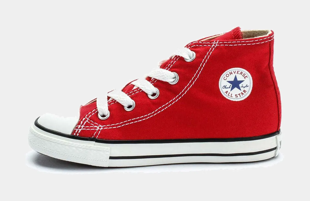 Chuck Taylor All Star High Infant Toddler Lifestyle Shoes (Red/White)