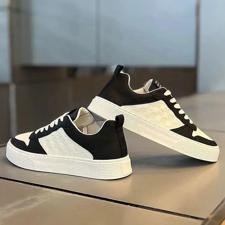 Classy low tops canvas sneakers tennis skateboard shoes