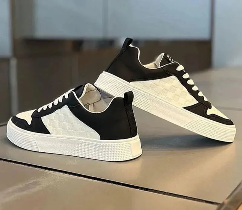 Classy low tops canvas sneakers tennis skateboard shoes