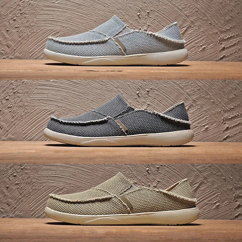 Comfortable Casual Shoes Mens Canvas Shoes Fashion Flat