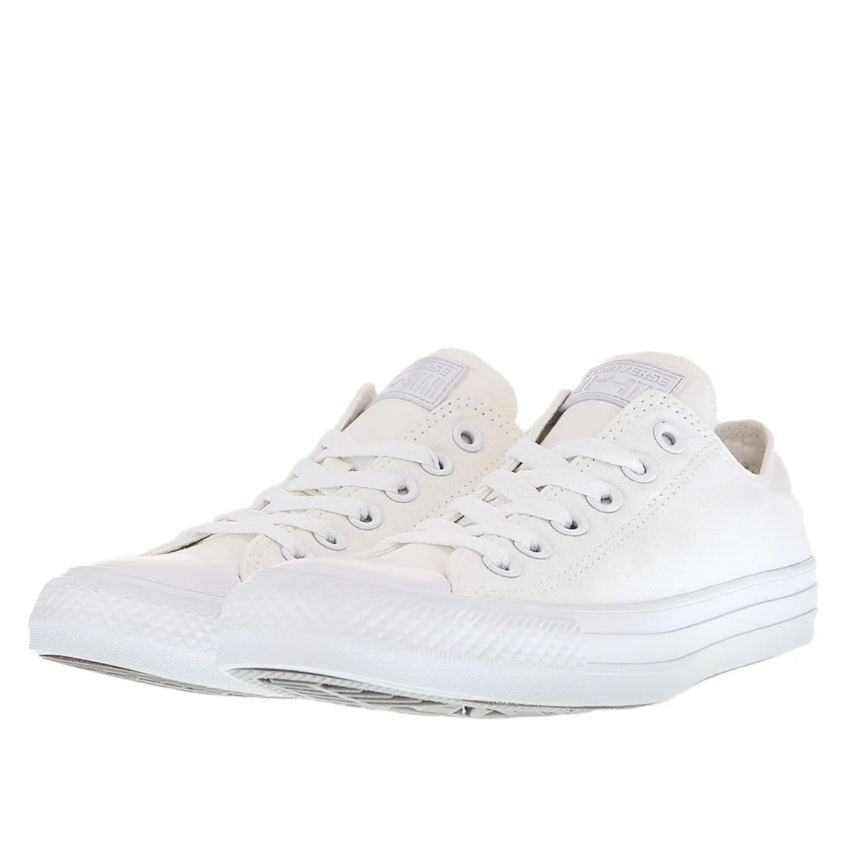 Converse All Star Chucks Ox Canvas 1U647C - weiss-weiss