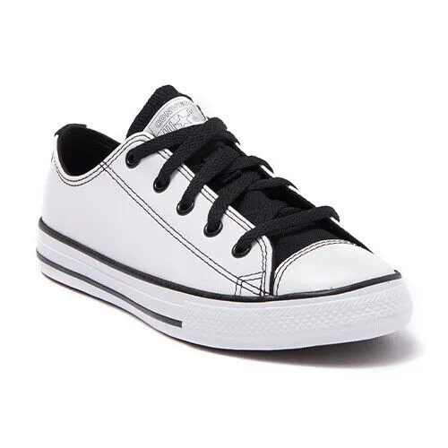 Converse Chuck Taylor All Star 668432C Pre School Kids White/Black Shoes AMRS775