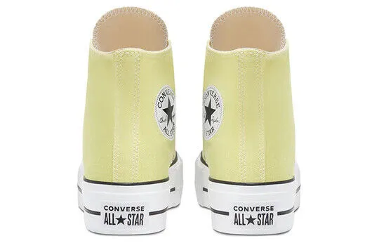 Converse Chuck Taylor All Star Platform Hi 570433C Women Light Citron Shoes C209