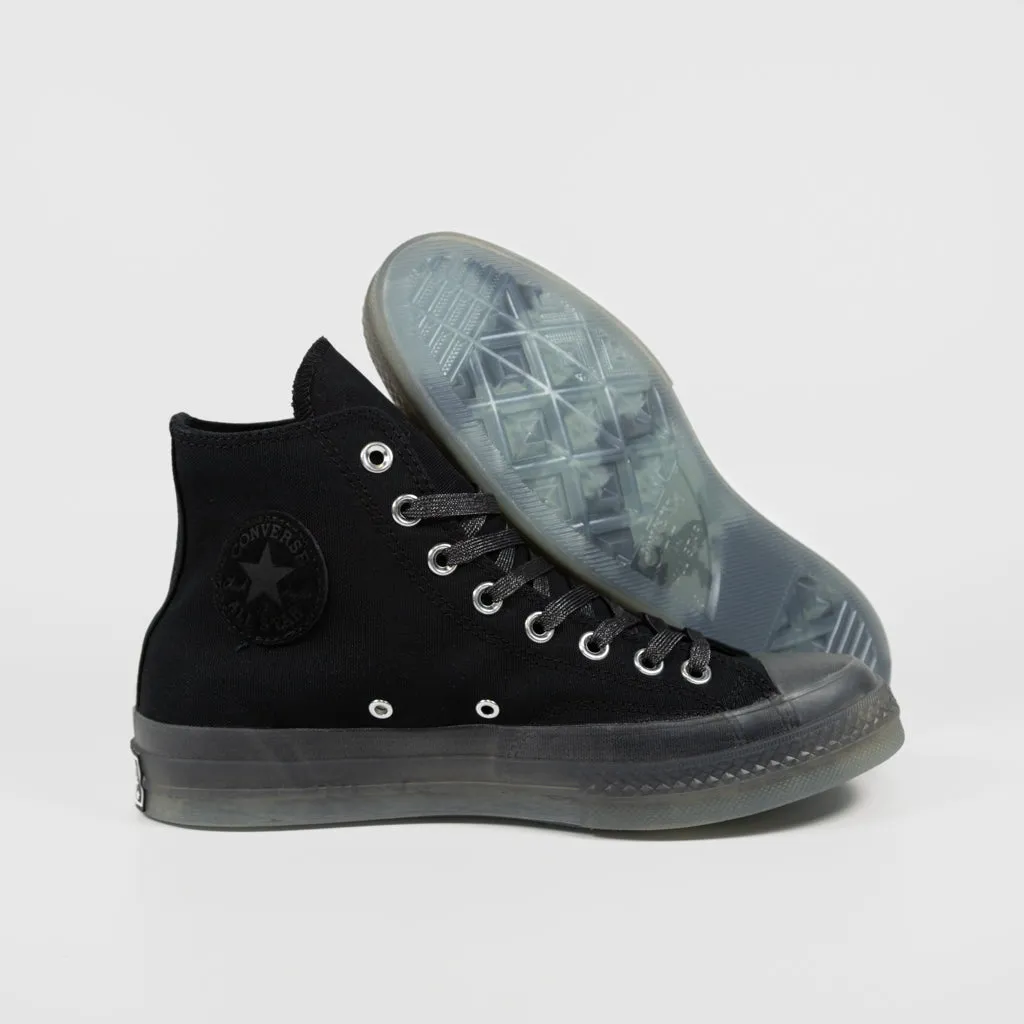 Converse Cons - Turnstile Chuck 70s Hi Shoes - Black / Grey / White