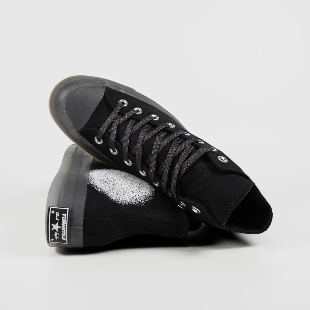 Converse Cons - Turnstile Chuck 70s Hi Shoes - Black / Grey / White