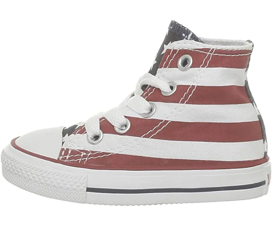 Converse Infant All Star HI 7J254 stars & bars