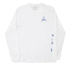 CONVERSE JACK PURCELL L/S TEE - WHITE