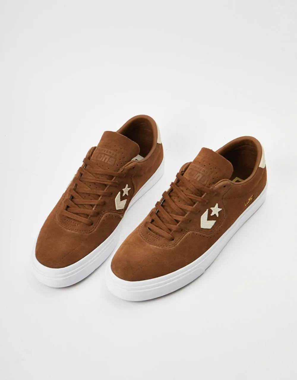 Converse Louie Lopez Pro Skate Shoes - Chestnut Brown/Natural Ivory