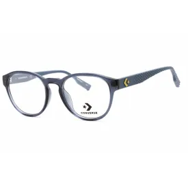 Converse Men's Eyeglasses - Full Rim Crystal Steel Plastic Round Frame | CV5033 419