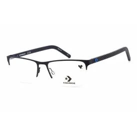 Converse Men's Eyeglasses - Matte Obsidian Metal Rectangular Shape Frame | CV3016 411