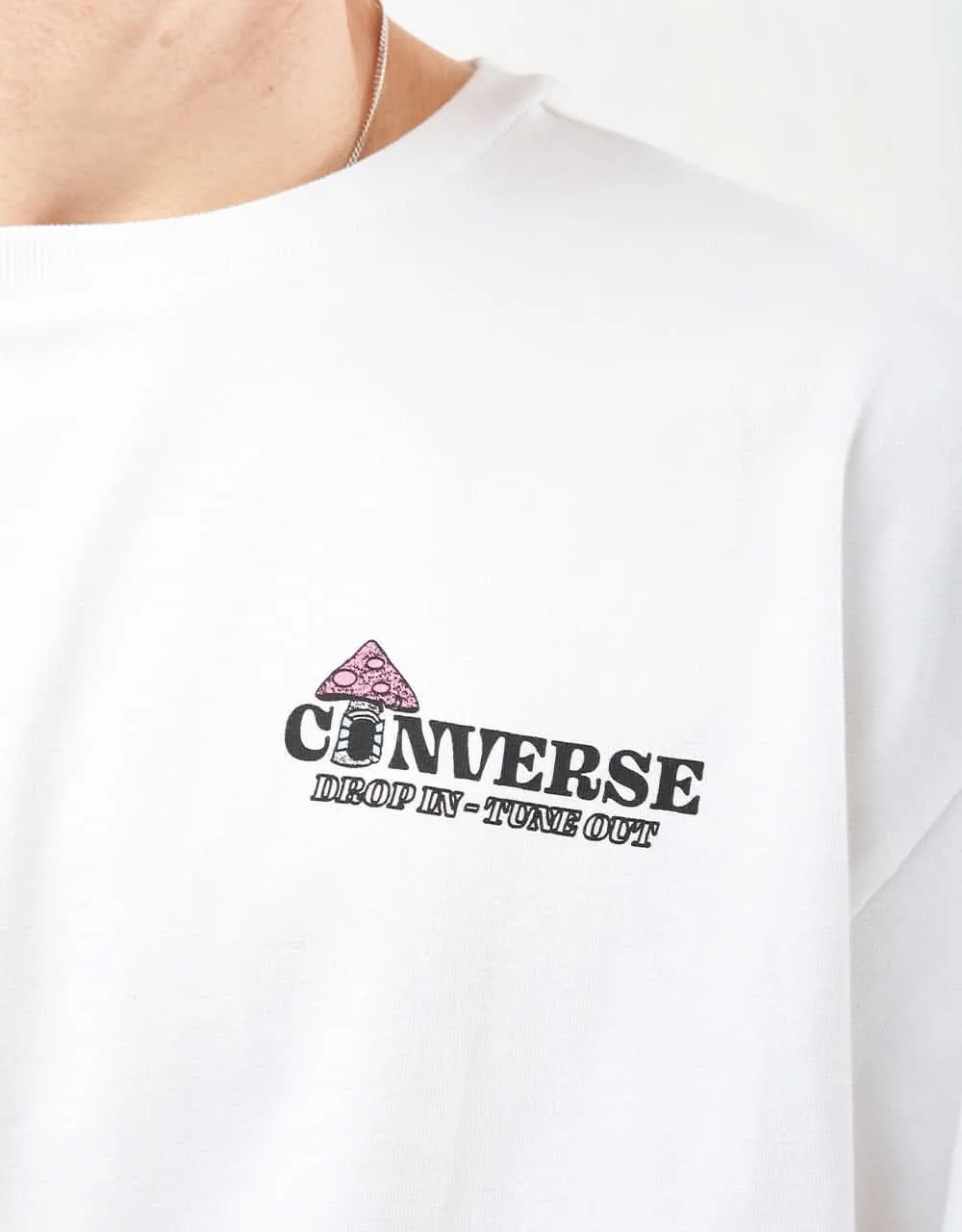 Converse Mushroom Cottage T-Shirt - White