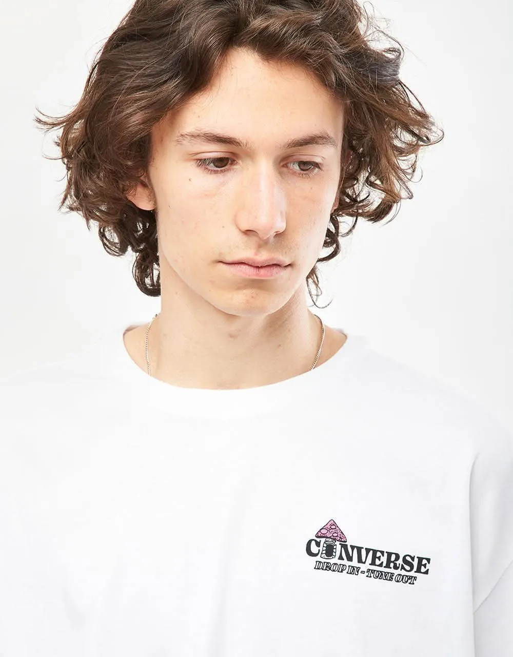 Converse Mushroom Cottage T-Shirt - White