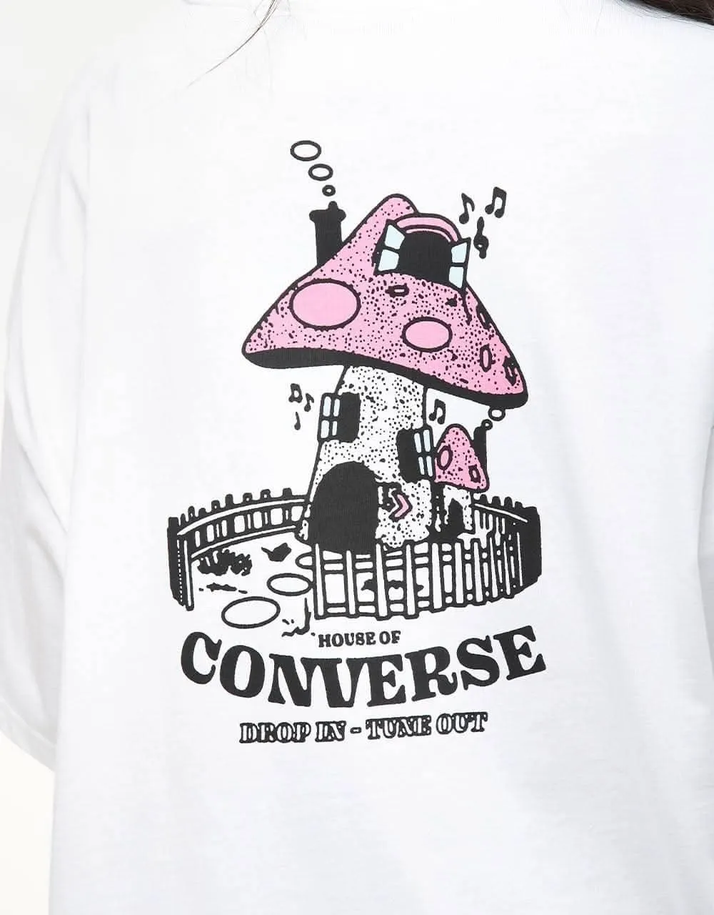 Converse Mushroom Cottage T-Shirt - White