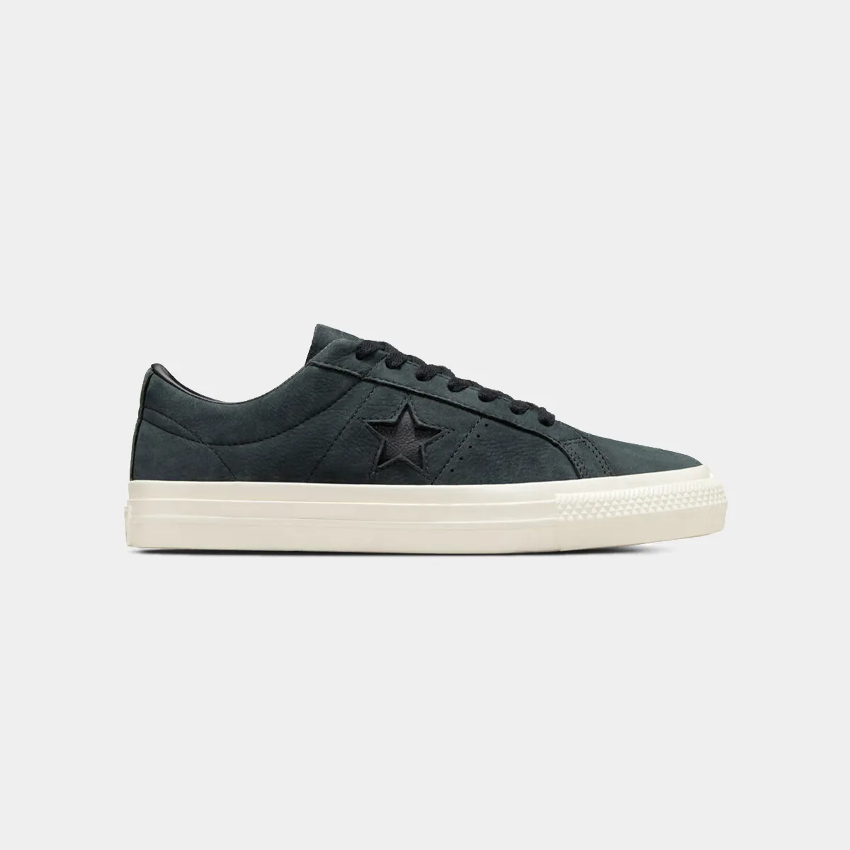 CONVERSE ONE STAR PRO NUBUCK - BLACK/EGRET