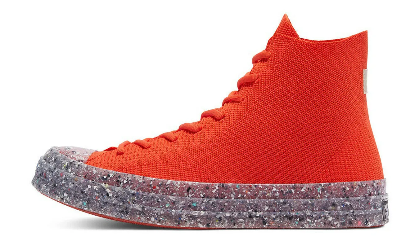 Converse Renew Chuck 70 Knit 170865C Men Orange Athletic Trainers Shoes AMRS297