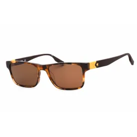 Converse Unisex Sunglasses - Amber Tortoise Square Shape Frame | CV520S RISE UP 242