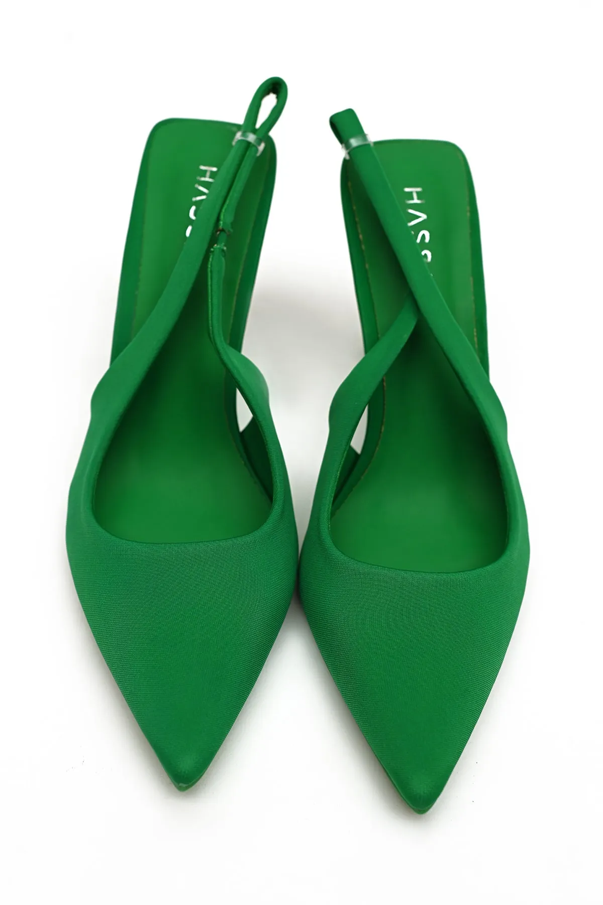 Daisy Strap Heel green